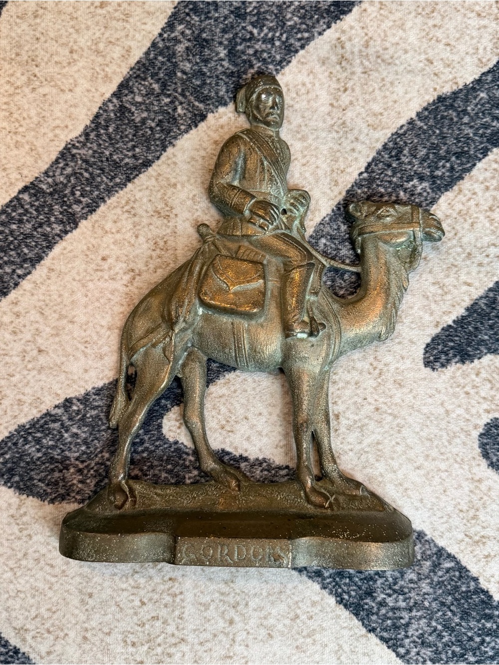 Vintage Cordon METAL DOOR STOP FROM ENGLAND